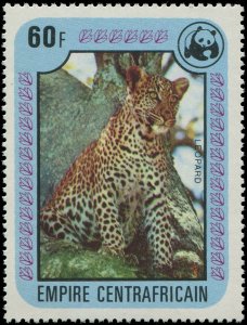 Central African Republic 1978 Sc 323-328 Rhino Crocodile Cheetah Giraffe $34.10