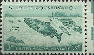 # 1079 MINT NEVER HINGED KING SALMON