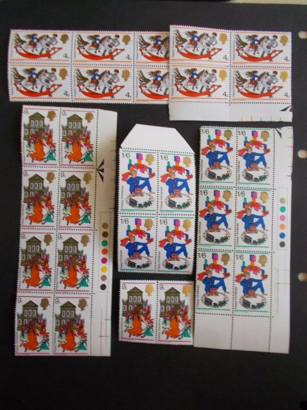 GB Wholesale Offer 1968 Christmas x 10 Sets Superb U/M Great Price & FREE p&p