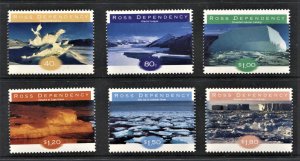 STAMP STATION PERTH Ross Dependency #L49-L54 Ice Formations Set  MNH CV$14.00