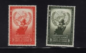 United Nations 29-30 Mint NH