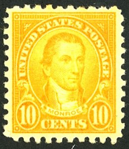 U.S. #591 MINT OG NH