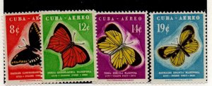 Cuba C185-C188 Mint Never Hinged