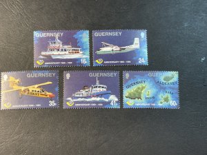 GUERNSEY # 536-540-MINT NEVER/HINGED--COMPLETE SET--1994