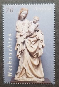 *FREE SHIP Austria Christmas 2014  Art Madonna (stamp) MNH