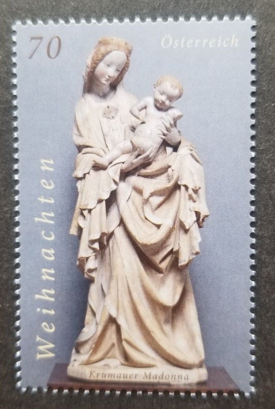 *FREE SHIP Austria Christmas 2014  Art Madonna (stamp) MNH