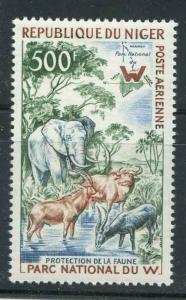 Niger Scott C14 MNH! Elephant Wild Animals!