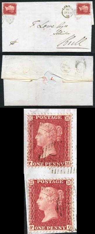 Penny Star (PG and PH) C10 Plate 57 on STUNNING Late fee cover