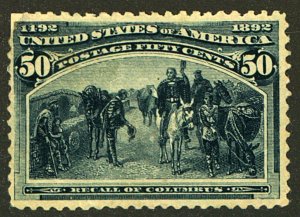 U.S. #240 MINT OG HR