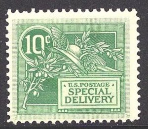 E7 F-VF LIGHT HINGED OG MERCURY SPECIAL DELIVERY STAMP (REM #E7-645)