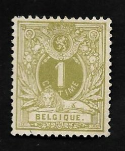 Belgium 1884 - M - Scott #49
