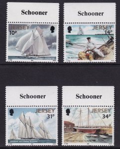 Jersey   #414-4174  MNH  1987 schooner