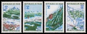 Niger Scott 190-193 (1967) Mint NH VF Complete Set C