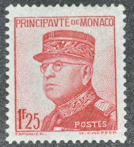 DYNAMITE Stamps: Monaco Scott #156  MINT hr