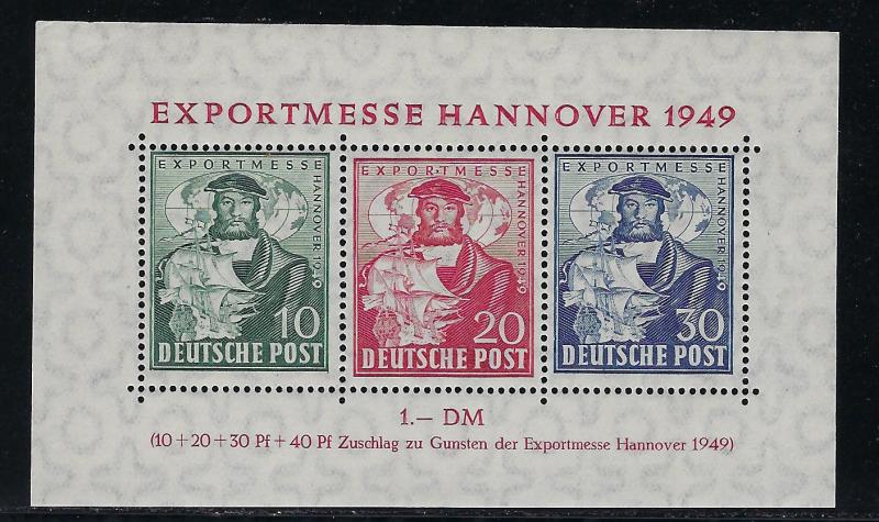 Germany AM-Post Scott # 664a, mint nh, s/s