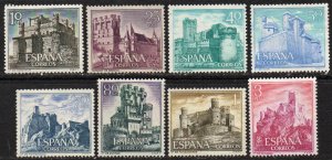 Spain Sc #1365-1372 Mint