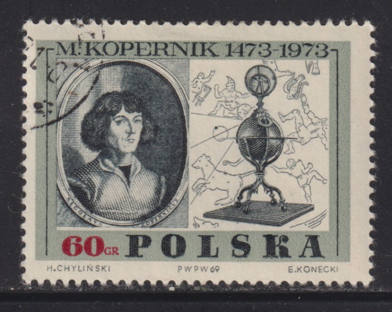 Poland 1660 Nicolaus Copernicus 60GR 1969