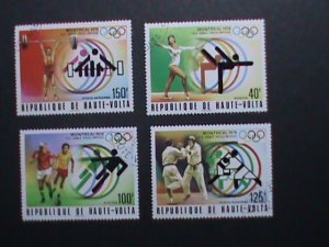 ​UPPER VOLTA-1976 OLYMPIC GAMES MONTREAL-CANADA CTO-VF WE SHIP TO WORLDWIDE