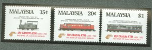 Malaysia #301-303 Unused Single (Complete Set)