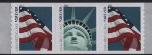 4487a Flag & Statue of Liberty Pair