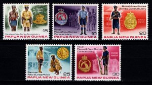 Papua New Guinea 1978 History of Royal Papua New Guinea Constabulary, Set [Mint]