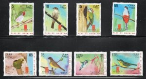 CUBA Sc# 4825-4832  PARROTS Birds  CPL SET of 8 stamps 2008 MNH