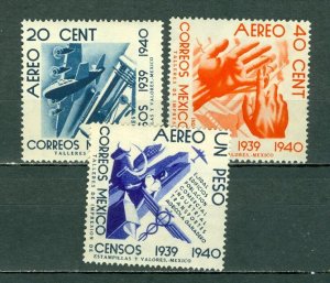 MEXICO 1939 AIR #C100-102 SET MNH...$10.00