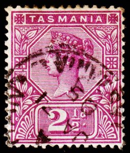 Tasmania Scott 77 (1892) Used F M