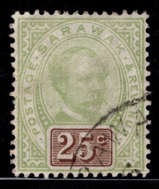 Sarawak 1888 Sir Charles Brooke 25c [Used]