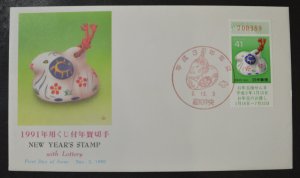 Japan Sc # 2075, VF FDC