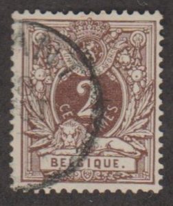 Belgium Scott #55 Stamp - Used Single