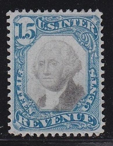 R110 VF revenue stamp neat light cancel nice color scv $ 75 ! see pic !