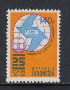 Indonesia     1281    mnh      $ 1.25