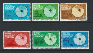 British Antarctic Territory mnh S.C.#  86-91