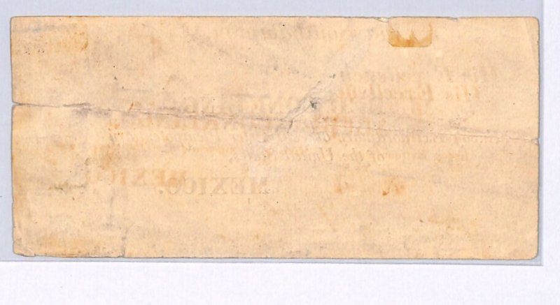 GB MEXICO MAIL Cover Front 1841 2d BLUE Birmingham Diplomatic TRANSATLANTIC XG50