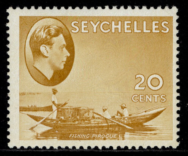 SEYCHELLES GVI SG140b, 20c brown-ochre, M MINT. 