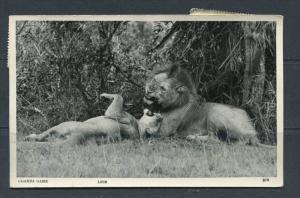 Uganda 1963 Picture PostaL Card To USA Pair ++