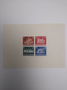 XL item Germany B68 mint souv sheet (a few reinforced perfs) PY: CV $975