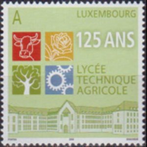 LUXEMBOURG 2008 - Scott# 1240 Agricultural School Set of 1 NH