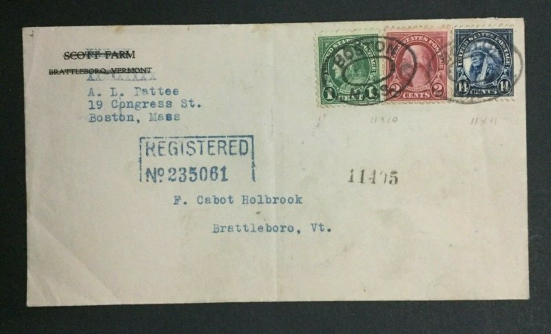 MOMEN: US STAMPS #578,579 USED ON COVER SCARCE