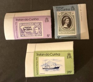 Stamps Turks and Caicos Scott #206-8 never hinged