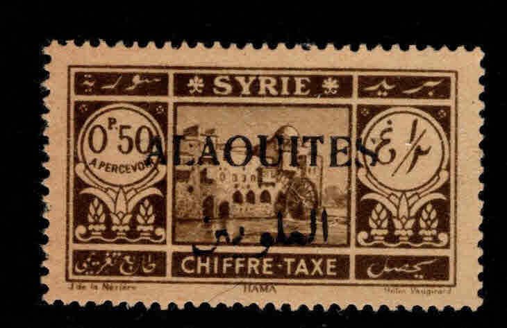 Alaouites Scott J6 MH* Postage Due stamp