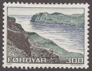 Faroe Islands 17  View of Streymoy and Vagar 1975