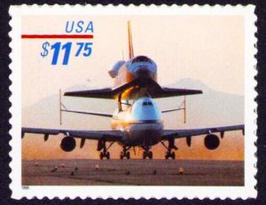 3262 $11.75 Space Shuttle Express Mail  MNH 1998