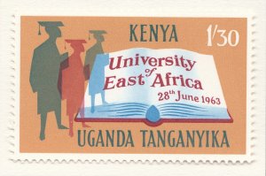 1963 KENYA UGANDA AND TANGANYIKA 1s30cMH* Stamp A30P4F40677-