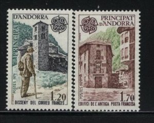 Europa by ANDORRA French MNH Sc 269-70  Value $ 6.75