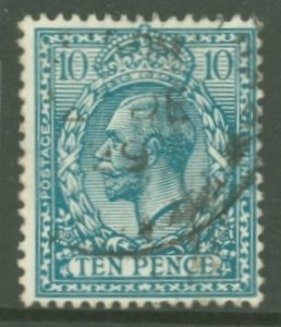 Great Britain #199v  Single