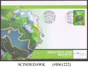 TURKEY - 2022 WORLD POST DAY / UPU FDC