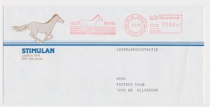 Meter cover Netherlands 1993 Horse - Zwolle