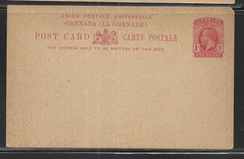 Grenada Postal Stationery Postcard H&G 14 Mint